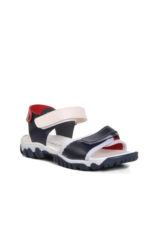 صندل تقويمي للعظام للأولاد أزرق داكن أحمر 22Y06 F