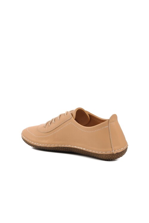 حذاء كاجوال نسائي بلون العاري 23025 Z