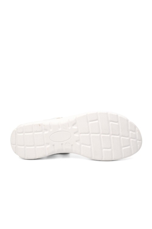 صندل مسطح نسائي أبيض 336 Z