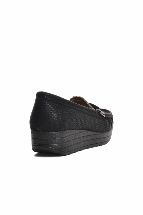 حذاء كاجوال نسائي أسود Ayakmod 525 Z