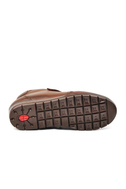 Brown Genuine Leather Womens Boots 572-24K Z