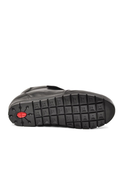 Siyah Hakiki Deri Kadın Bot 572-24K Z