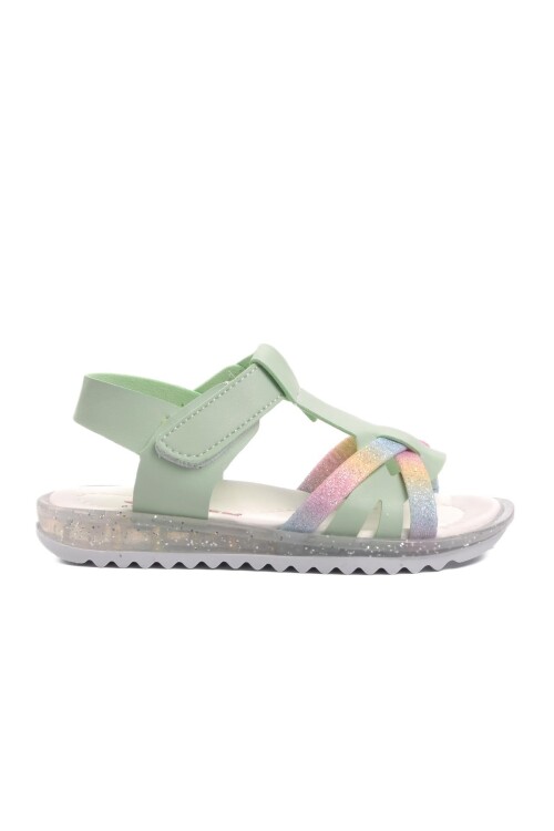 صندل تقويمي للبنات باللون الأخضر 1200 بنس