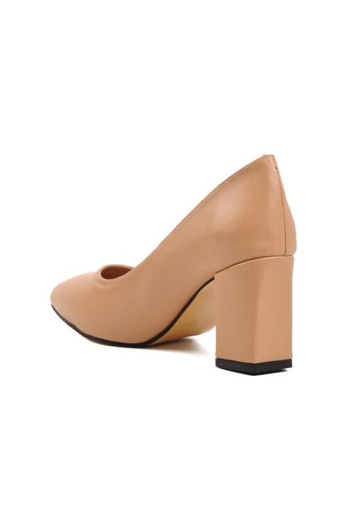 حذاء نسائي بكعب عالٍ بيج AYS23115 Z