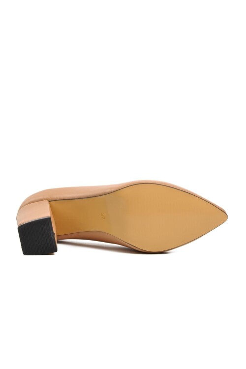 حذاء نسائي بكعب عالٍ بيج AYS23115 Z