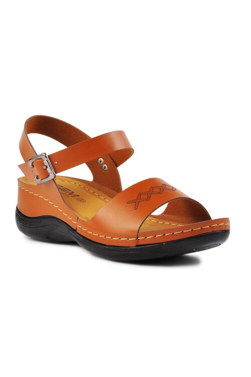 Camel Womens Flat Sandals Esm246