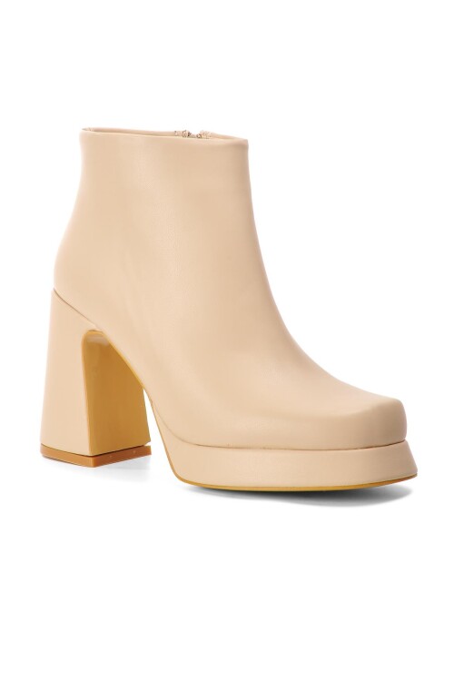 Ten Cilt Suni Deri Kadın Bot K01 Z