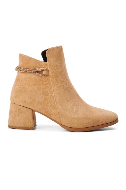 Vizon Süet  Kadın Bot K1040 Z