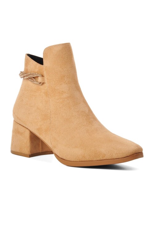 Vizon Süet  Kadın Bot K1040 Z