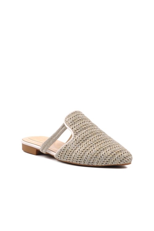 Gri  Kadın Terlik K314 Z