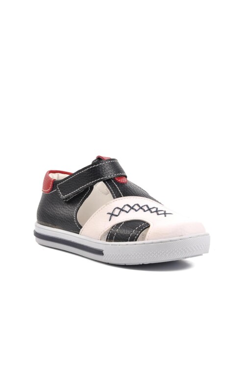 Navy Blue-White-Red Boys Casual Shoes Ayakmod Şng 2900 F
