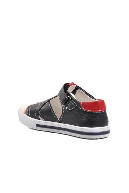 Navy Blue-White-Red Boys Casual Shoes Ayakmod Şng 2900 F