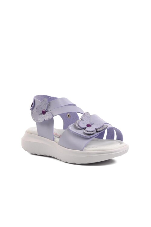 Lilac Orthopedic Girls Sandals 8000 P