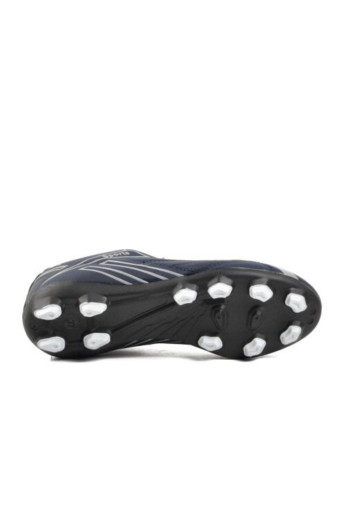 Navy Blue-Silver Unisex Cleats 125 G