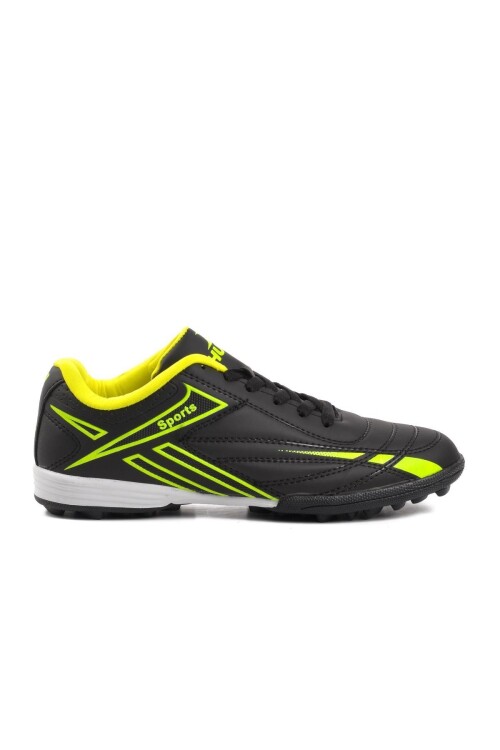Black-Neon Yellow Unisex Artificial Turf Shoes 125 G Artificial Turf