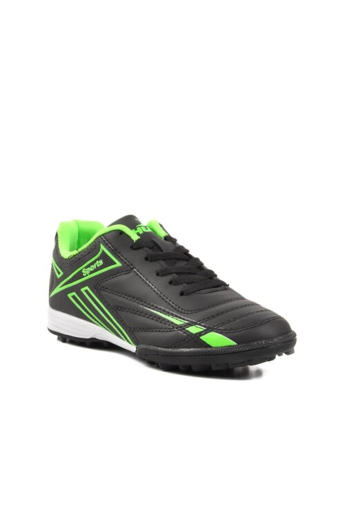 Black-Green Unisex Artificial Turf Shoes 125 G Artificial Turf