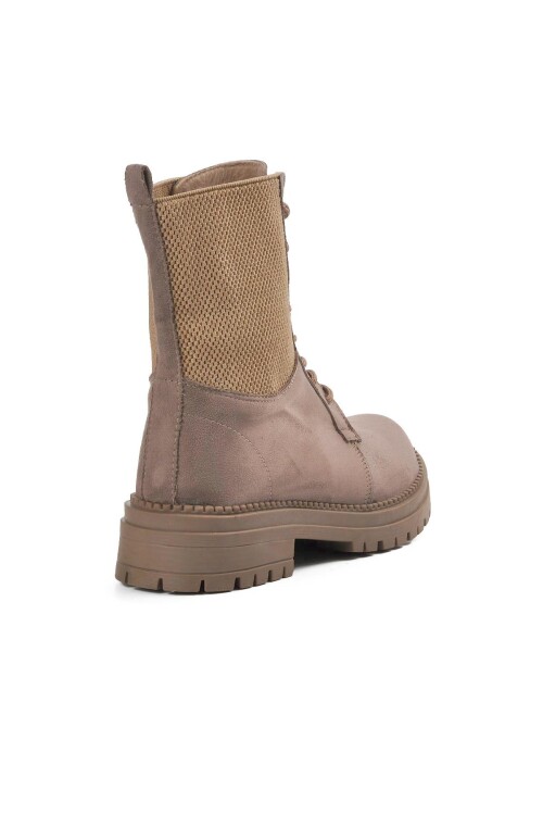 Mink Suede Womens Ankle Boots 2153 Z