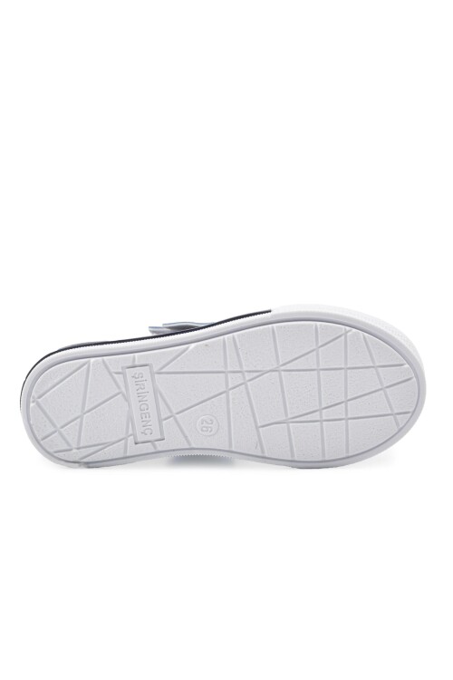 AyakmodLacivert Beyaz Ortopedik Erkek Çocuk Günlük Ayakkabı 21K01 P