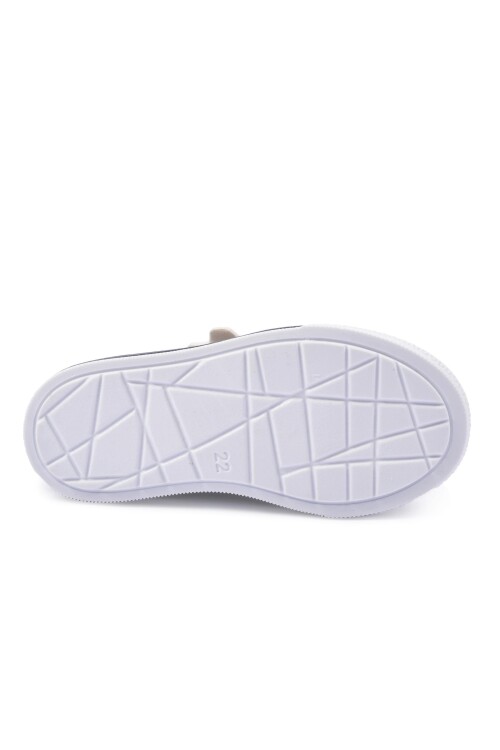 Navy Blue White Orthopedic Baby Shoes 21K02 B