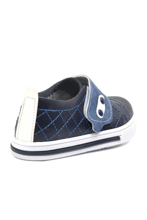 AyakmodLacivert Mavi Ortopedik Çocuk Ayakkabı 21K02 B