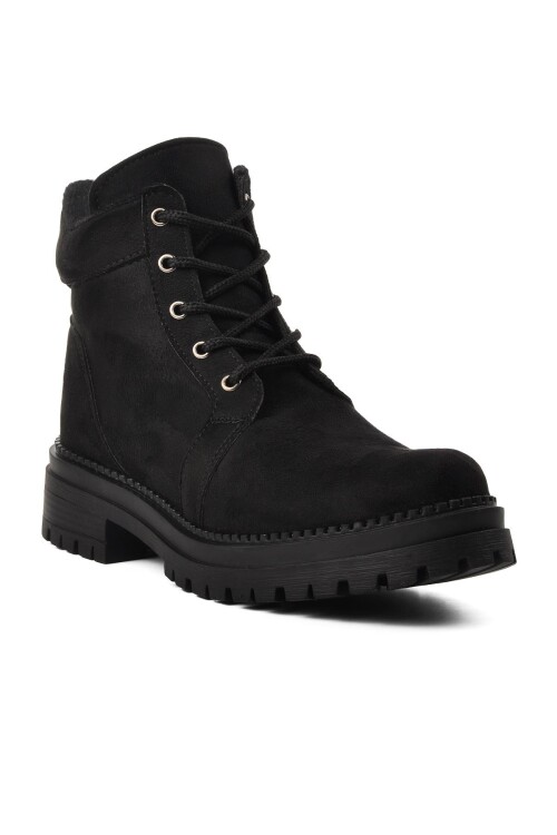 Siyah Süet  Kadın Bot 2206 Z