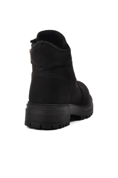 Siyah Süet  Kadın Bot 2206 Z