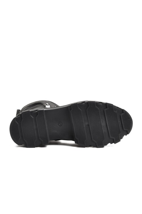 حذاء أسود زمردي للبنات 2220 F