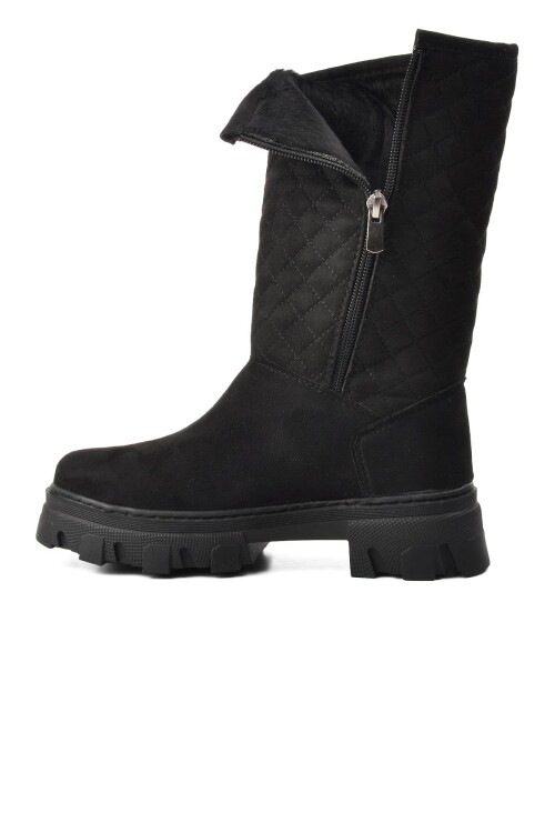 Siyah Süet  Kız Çocuk Bot 2226K F