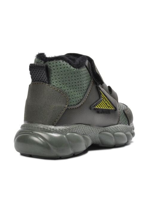 حذاء أطفال كاكي-أصفر 629 ب