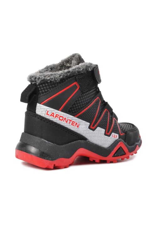 AyakmodBlack-Red Children's Boots 702 P