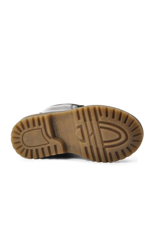 حذاء أطفال أسود لامع 705 P