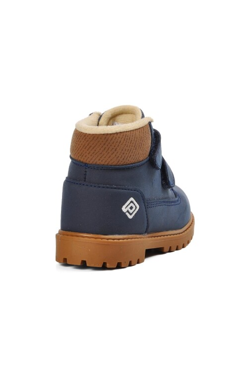 Navy Blue Baby Boots 925 B