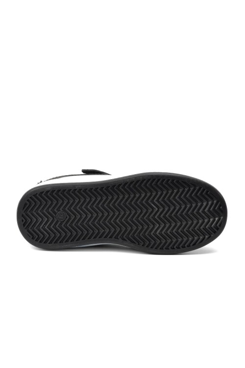 Siyah Cırtlı Çocuk Spor Ayakkabı 964 P