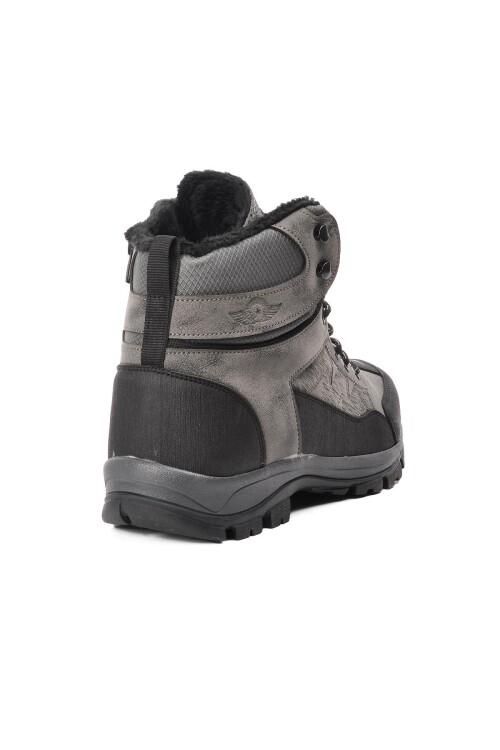 Smoke Black Large Size Non-Slip Sole Mens Outdoor Boots 980 M