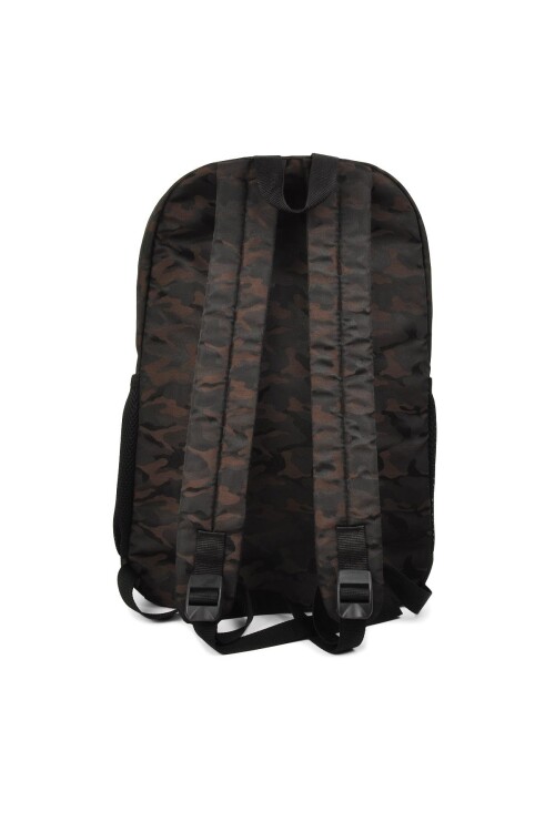 الممشىحقيبة ظهر مموهة بنية للجنسين