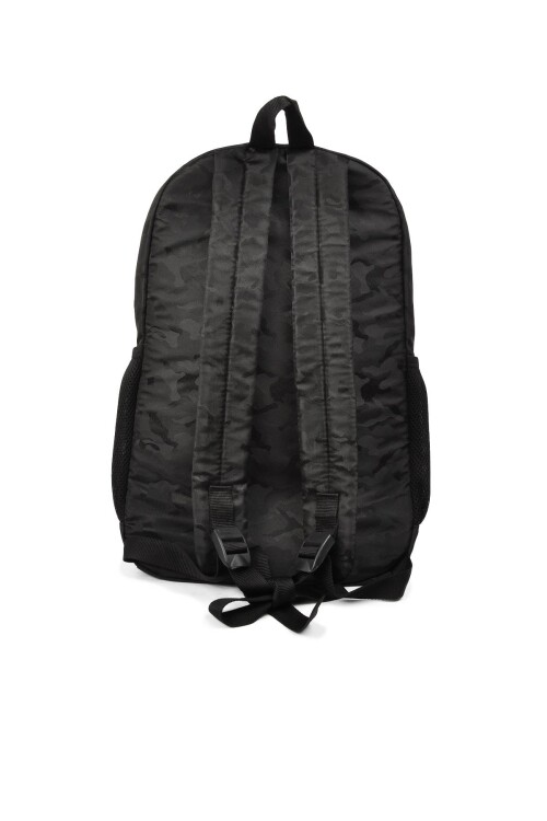 Black Camouflage Unisex Backpack Armor