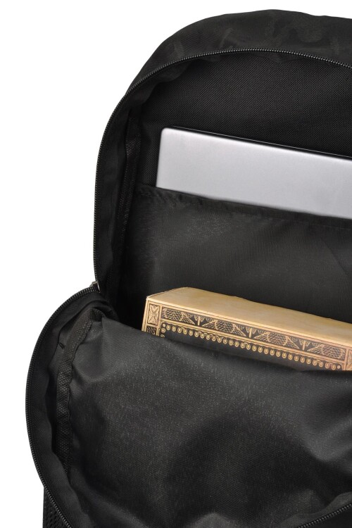 Black Camouflage Unisex Backpack Armor