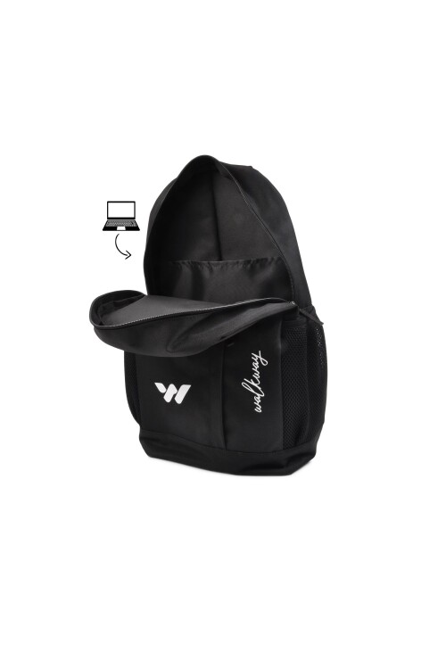 Black Unisex Backpack Armor