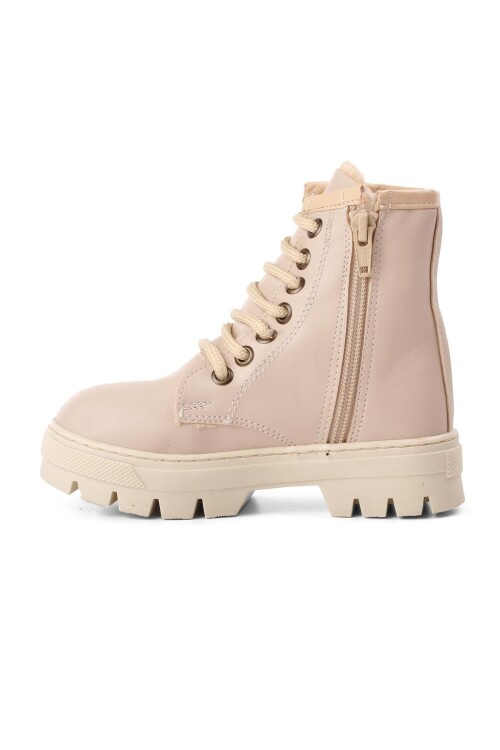 Bej Ortopedik Unisex Çocuk Bot 2301001 P