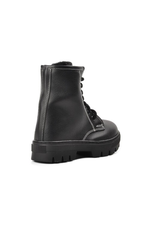 Black Childrens Boots Aspor ARZ 2301002 F