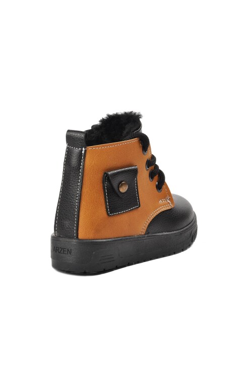 AyakmodBlack-Camel Unisex Kids Boots 2301003 B