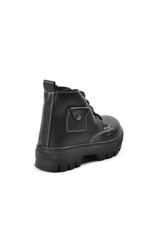 Siyah Ortopedik Erkek Çocuk Bot 2301003 P