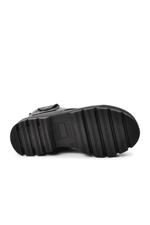 Siyah Ortopedik Erkek Çocuk Bot 2301003 P