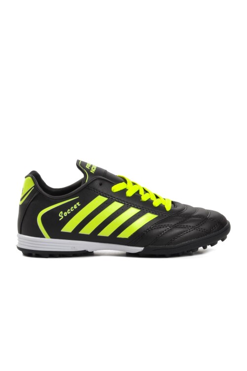 AyakmodBlack-Flat Yellow Men's Artificial Turf Shoes 602 Artificial Turf M