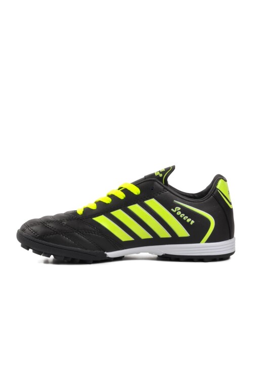AyakmodBlack-Flat Yellow Men's Artificial Turf Shoes 602 Artificial Turf M