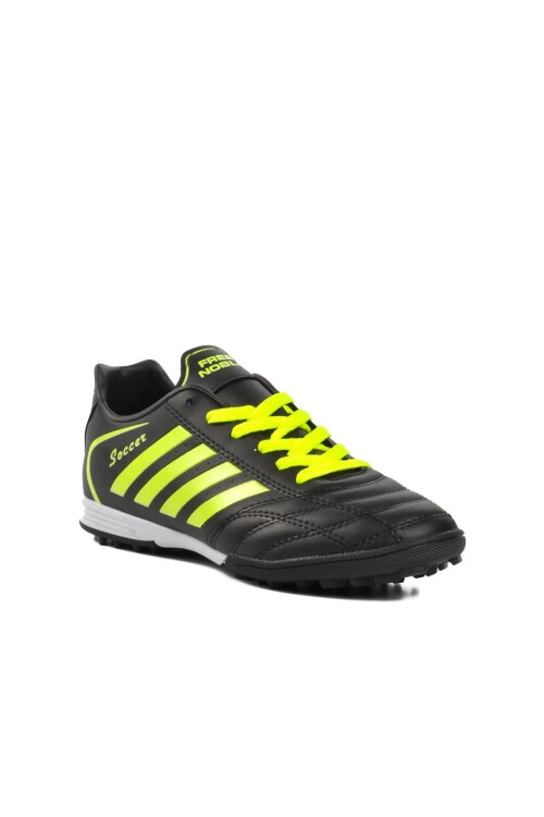 AyakmodBlack-Flat Yellow Men's Artificial Turf Shoes 602 Artificial Turf M