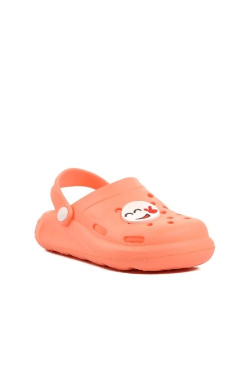 Salmon Sabo Unisex Childrens Slippers BRN 1648 F