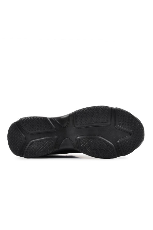 AyakmodSiyah Bağcıklı Kadın Spor Ayakkabı BST-053 G