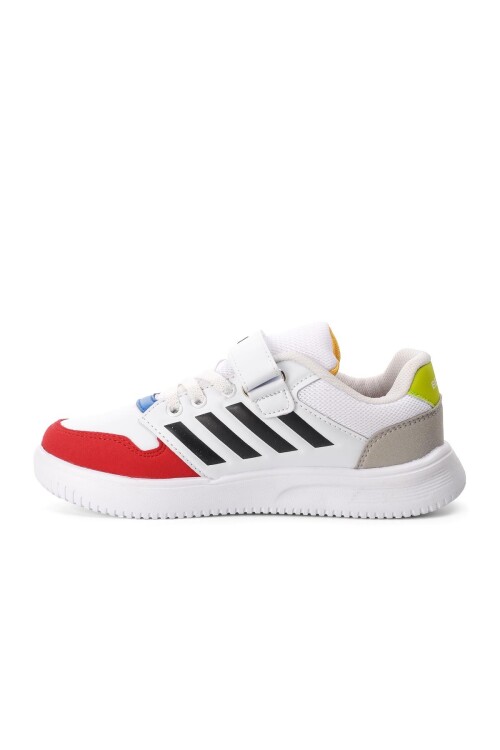 Beyaz Kırmızı Erkek Çocuk Spor Ayakkabı BST-74 F