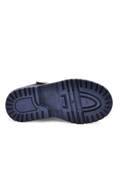 Lacivert Kamuflaj Ortopedik Erkek Çocuk Bot CAT01 P